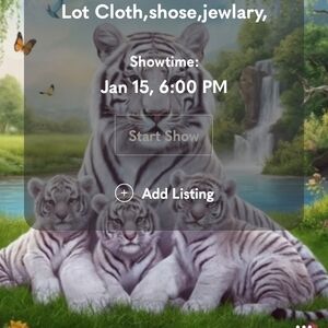 Firts Show On The 15 At 6pm